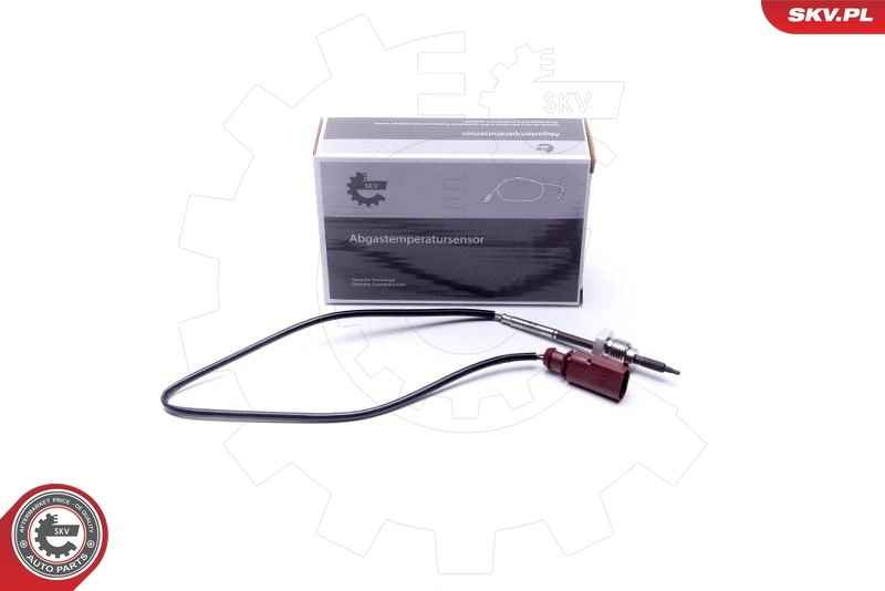 Sensor, exhaust gas temperature